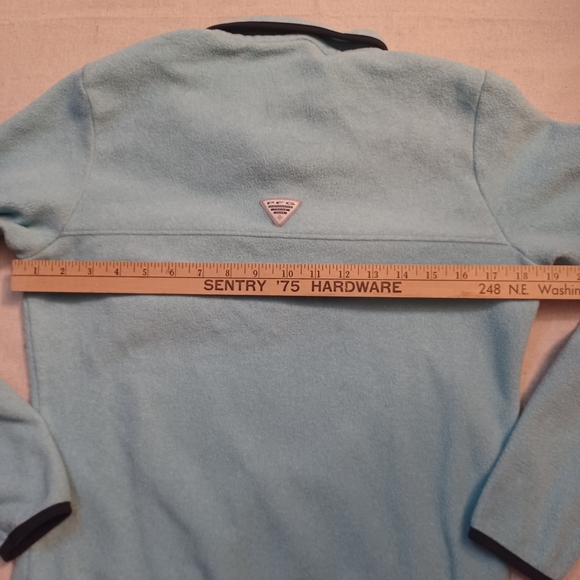 Columbia PFG Quarter-Snap Fleece Pullover Women's Size Medium - Picture 7 of 9